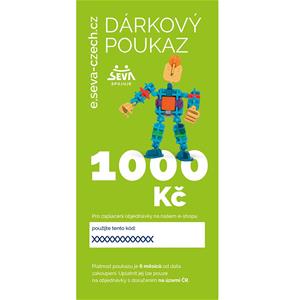 Dárkový poukaz 1000 Kč