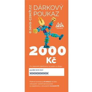 Dárkový poukaz 2000 Kč